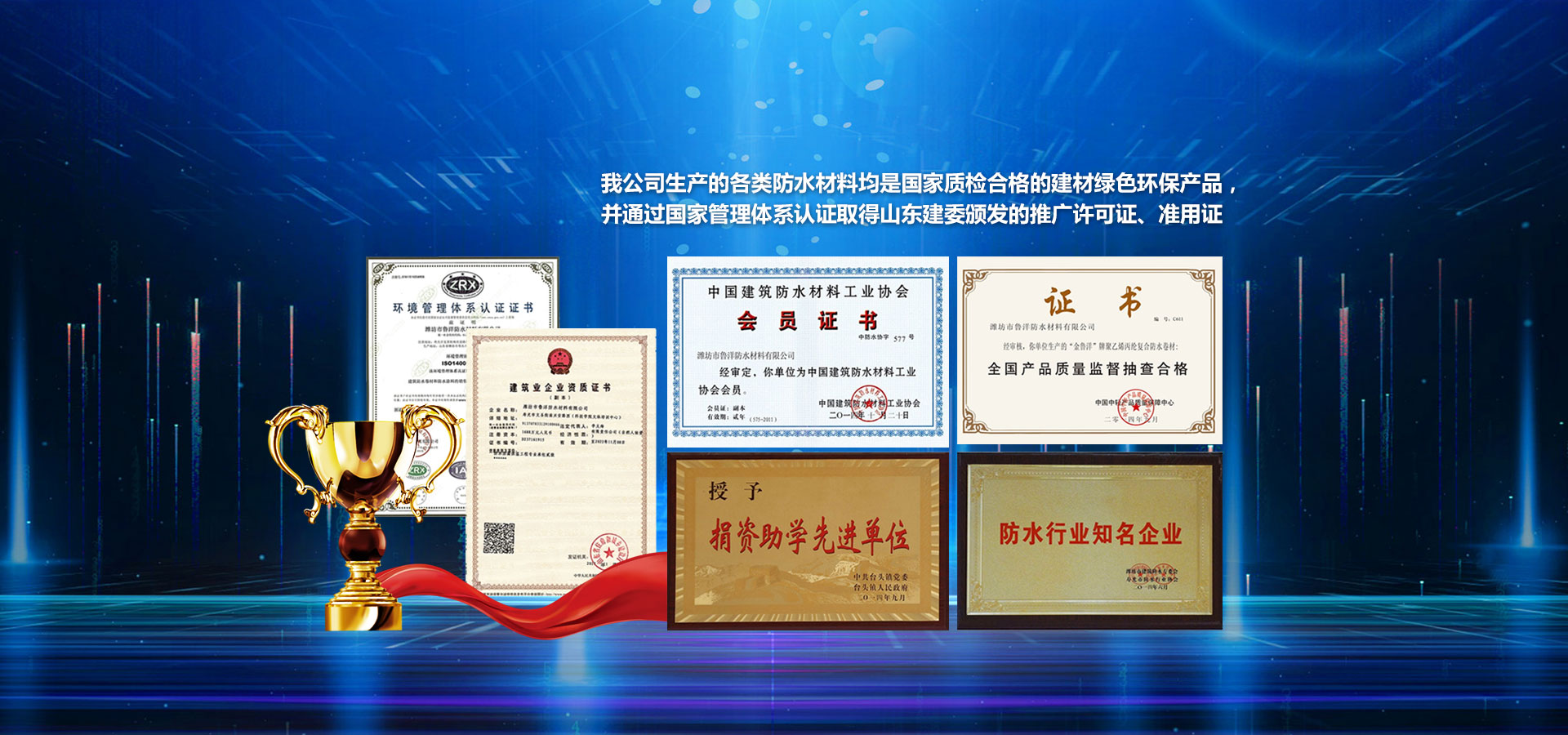 潍坊市鲁洋防水材料有限公司